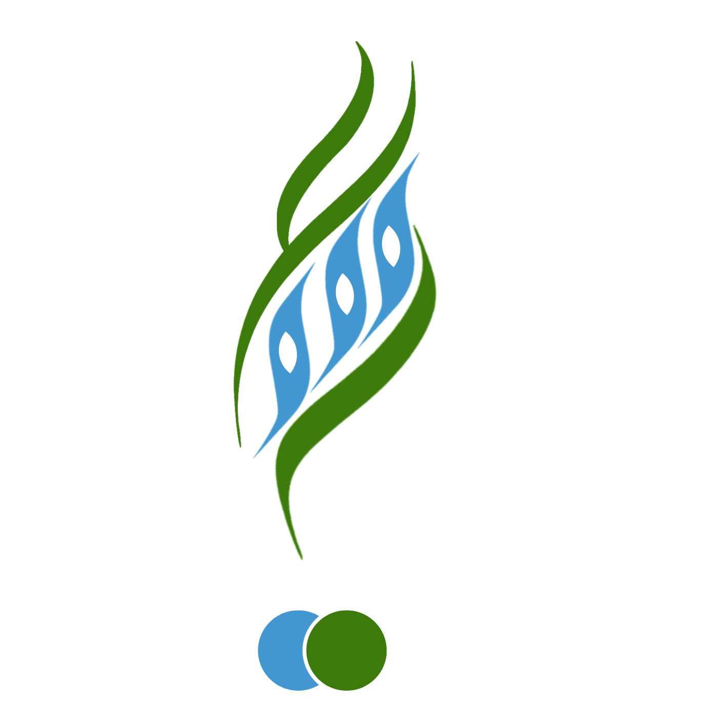 شعار بيئي تجريدي